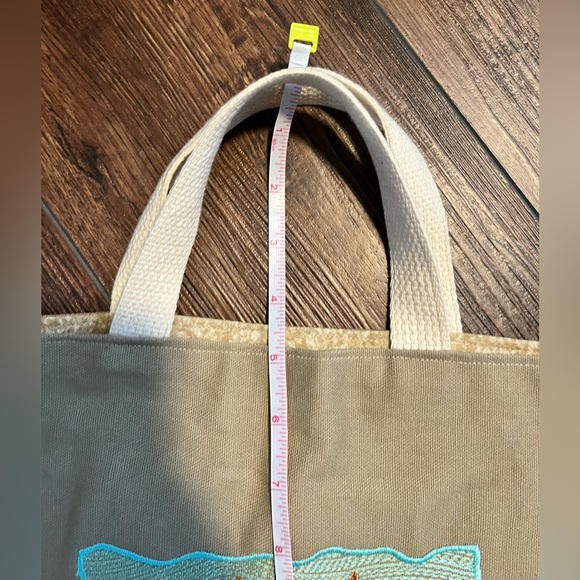 Tote. Embroidered horse. Canvas. Unisex. - Picture 8 of 8